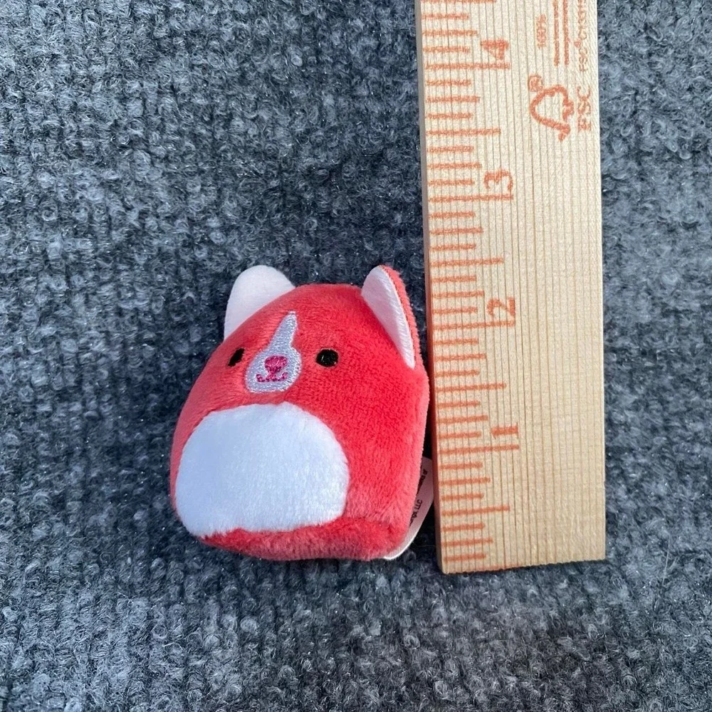 SQUISHVILLE FITZ THE CORGI RED MICRO SV STUFFED PLUSH TOY